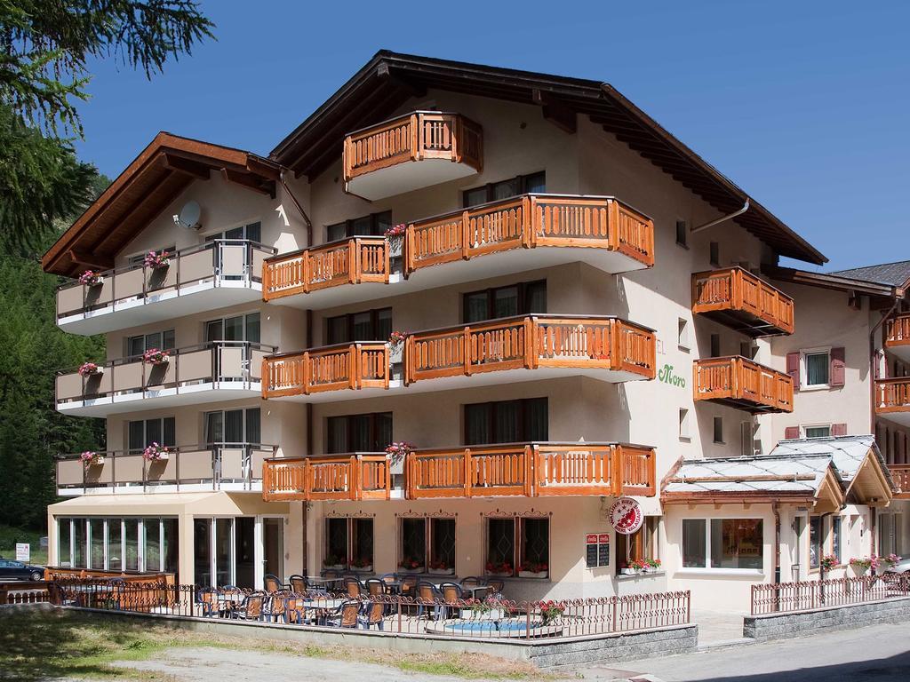 Hotel Monte-Moro Saas-Almagell Kültér fotó